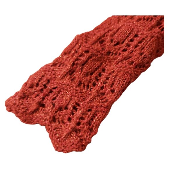 CT2122 Cat & Jack Red Holiday Girls Sweater Dress 2T - Picture 4 of 9